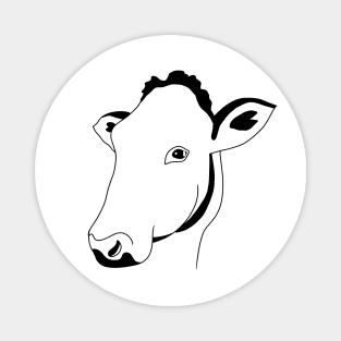 Cow portrait Magnet
